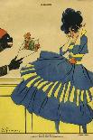 1925 Mistinguett (yellow)-Charles Gesmar-Giclee Print