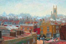 Flask Walk, Hampstead, 1922 (Oil on Canvas)-Charles Ginner-Giclee Print