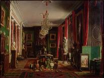 Interior of the Office of Alfred Emilien Count of Nieuwerkerke-Charles Giraud-Giclee Print