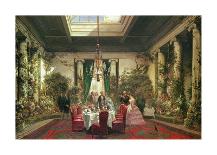 The Drawing Room of Princess Mathilde in Rue De Courcelles in Paris, 1859-Charles Giraud-Giclee Print