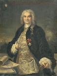 Portrait de Bertrand François Mahé de la Bourdonnais (1699-1753)-Charles Giron-Mounted Giclee Print