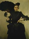 Portrait of Madam Closmenil-Charles Giron-Giclee Print