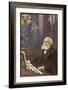 Charles Gounod French Musician and Composer Depicted Composing His Opera Faust-L. Balestrieri-Framed Art Print