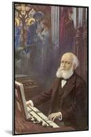 Charles Gounod French Musician and Composer Depicted Composing His Opera Faust-L. Balestrieri-Mounted Art Print