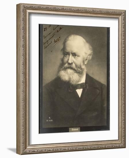 Charles Gounod French Musician and Composer-null-Framed Photographic Print