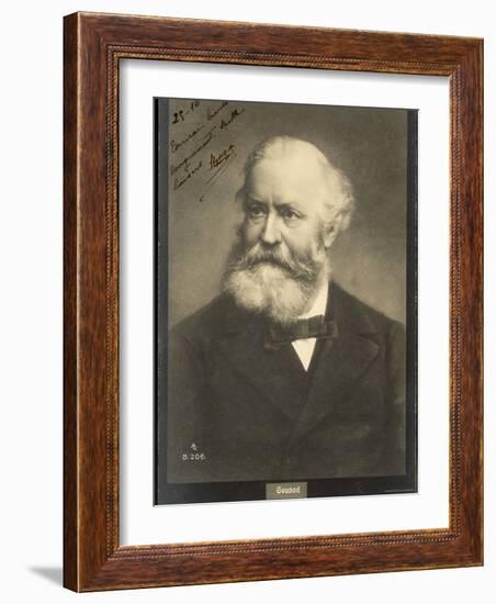 Charles Gounod French Musician and Composer-null-Framed Photographic Print