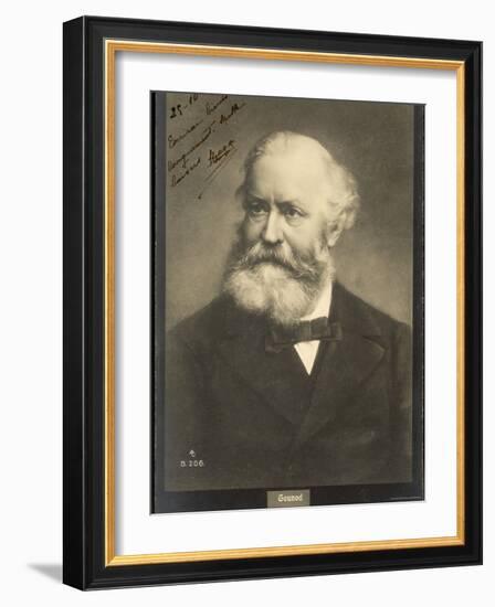 Charles Gounod French Musician and Composer-null-Framed Photographic Print