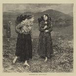 The Girl I Left behind Me, 1880 (Oil on Canvas)-Charles Green-Giclee Print