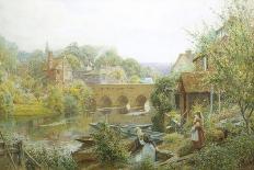 A Summer's Day, Abingdon, Oxfordshire, England-Charles Gregory-Giclee Print