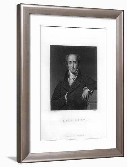 Charles Grey, 2nd Earl Grey, British Whig Statesman and Prime Minister-W Roffe-Framed Giclee Print