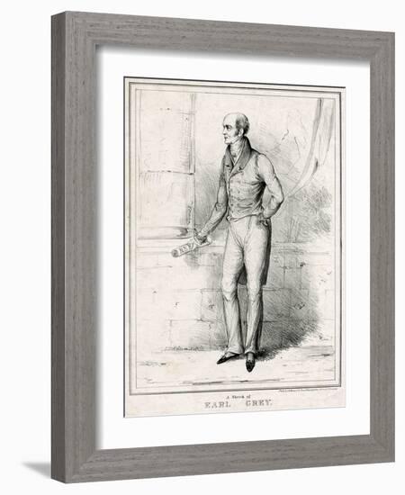 Charles Grey, 2nd Earl Grey-T.C. Wilson-Framed Art Print