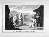 Ticket for the London Hospital Showing Christ and the Disciples, C1825-Charles Grignion-Framed Giclee Print