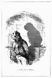 Shadow Drawing. C.H. Bennett, Old Enough...-Charles H Bennett-Art Print