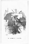 Shadow Drawing. C.H. Bennett, Porcupine-Charles H Bennett-Art Print