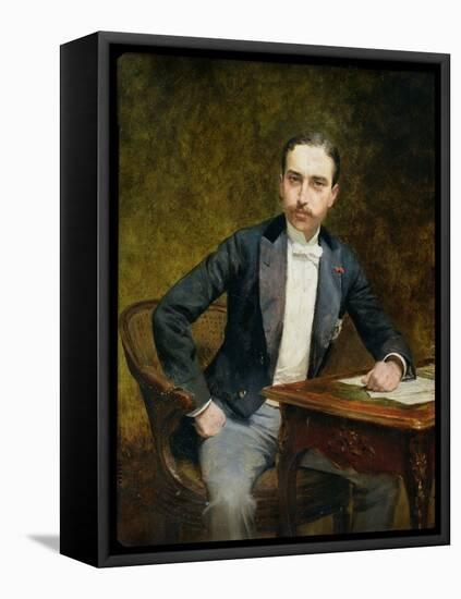 Charles Haas 1891-Theobald Chartran-Framed Premier Image Canvas