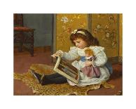 Picking Flowers for a Posy-Charles Haigh-Wood-Giclee Print