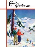"Ski Break," Country Gentleman Cover, January 1, 1939-Charles Hargens-Giclee Print