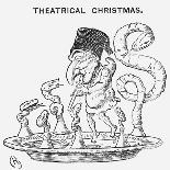 Theatrical Christmas, 1866-Charles Henry Bennett-Giclee Print