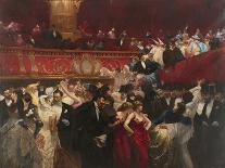 The Masked Ball at l'Opera-Charles Hermans-Framed Giclee Print