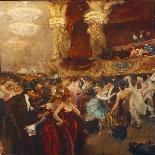 The Masked Ball at l'Opera-Charles Hermans-Giclee Print