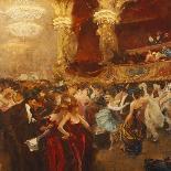 The Masked Ball at L'Opera-Charles Hermans-Giclee Print
