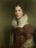Portrait of Maria Antoinette Charlotte Sanderson, Wife of Johan Fraser-Charles Howard Hodges-Art Print