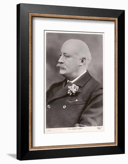 Charles Hubert Parry, English Composer-null-Framed Photographic Print