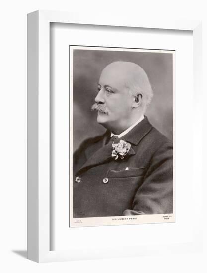 Charles Hubert Parry, English Composer-null-Framed Photographic Print