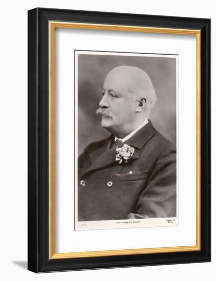 Charles Hubert Parry, English Composer-null-Framed Photographic Print