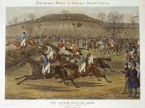 The Royal Birthday Stakes, Worcester, March 14th 1856: Grand Stand-Charles Hunt-Giclee Print
