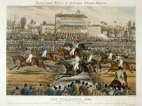 The Royal Birthday Stakes, Worcester, March 14th 1856: Grand Stand-Charles Hunt-Giclee Print