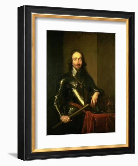 Charles I (1600-49)-Sir Anthony Van Dyck-Framed Giclee Print