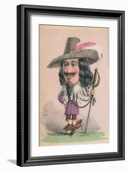 'Charles I', 1856-Alfred Crowquill-Framed Giclee Print