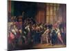 Charles I Demanding the Five Members in the House of Commons in 1642-John Singleton Copley-Mounted Giclee Print