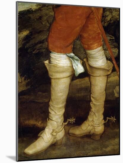 Charles I Hunting-Sir Anthony Van Dyck-Mounted Giclee Print