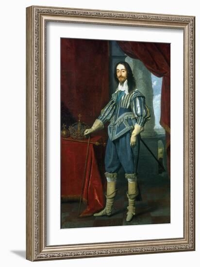 Charles I, King of Great Britain and Ireland, 1631-Daniel Mytens-Framed Giclee Print