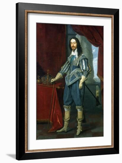 Charles I, King of Great Britain and Ireland, 1631-Daniel Mytens-Framed Giclee Print