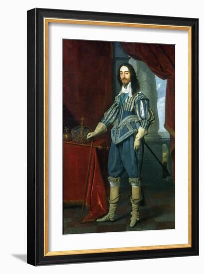 Charles I, King of Great Britain and Ireland, 1631-Daniel Mytens-Framed Giclee Print