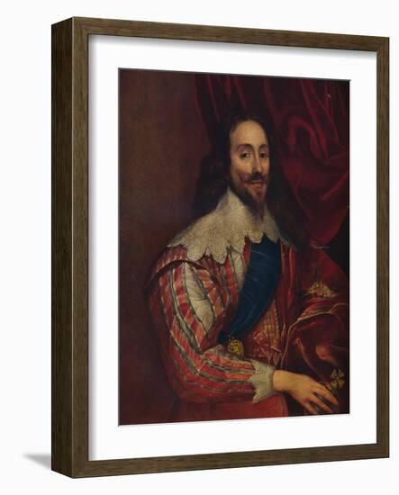 Charles I, King of Great Britain and Ireland, 17th century, (1913)-Daniel Mytens-Framed Giclee Print