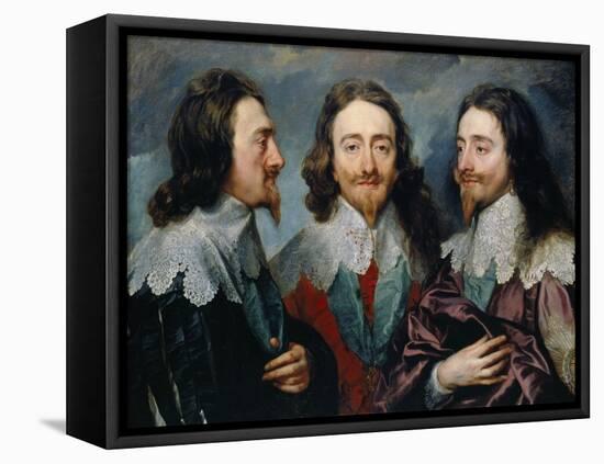 Charles I-Sir Anthony Van Dyck-Framed Premier Image Canvas