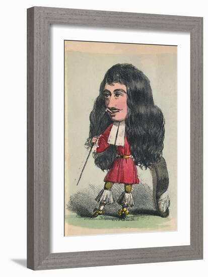 'Charles II', 1856-Alfred Crowquill-Framed Giclee Print