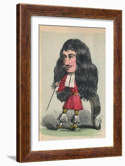 'Charles II', 1856-Alfred Crowquill-Framed Giclee Print