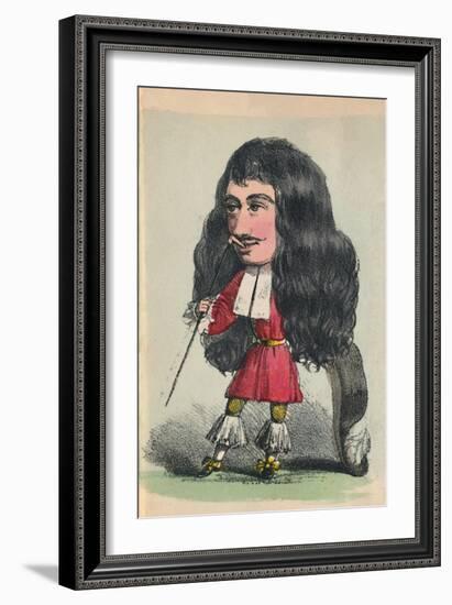 'Charles II', 1856-Alfred Crowquill-Framed Giclee Print