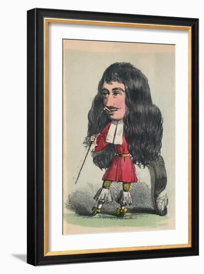 'Charles II', 1856-Alfred Crowquill-Framed Giclee Print