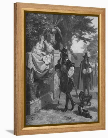 Charles II and Nell Gwynn, 17th century (1905)-Unknown-Framed Premier Image Canvas
