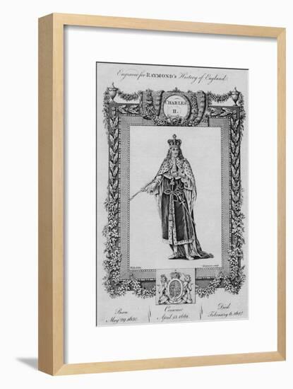 'Charles II', c1787-Unknown-Framed Giclee Print