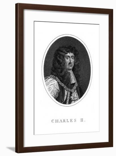 Charles II, King of England, Scotland and Ireland-null-Framed Giclee Print