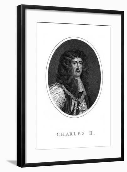 Charles II, King of England, Scotland and Ireland-null-Framed Giclee Print