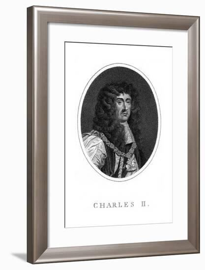 Charles II, King of England, Scotland and Ireland-null-Framed Giclee Print