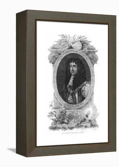 Charles II, King of England, Scotland and Ireland-Rhodes-Framed Premier Image Canvas